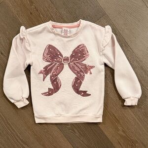 Rachel Zoe sweater wot bow. Size:XS(4) Gently Used.